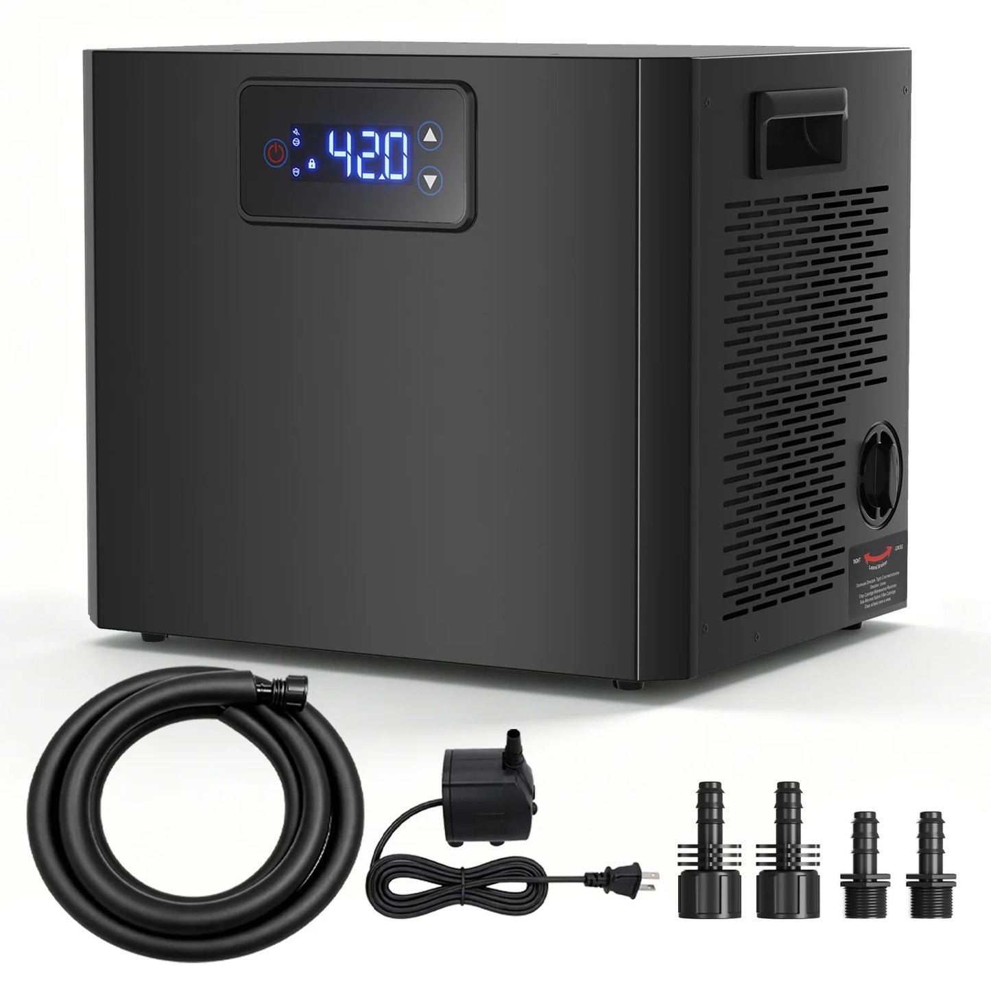 Ice Bath Chiller For Cold Plunge Tubs With Filter Pump