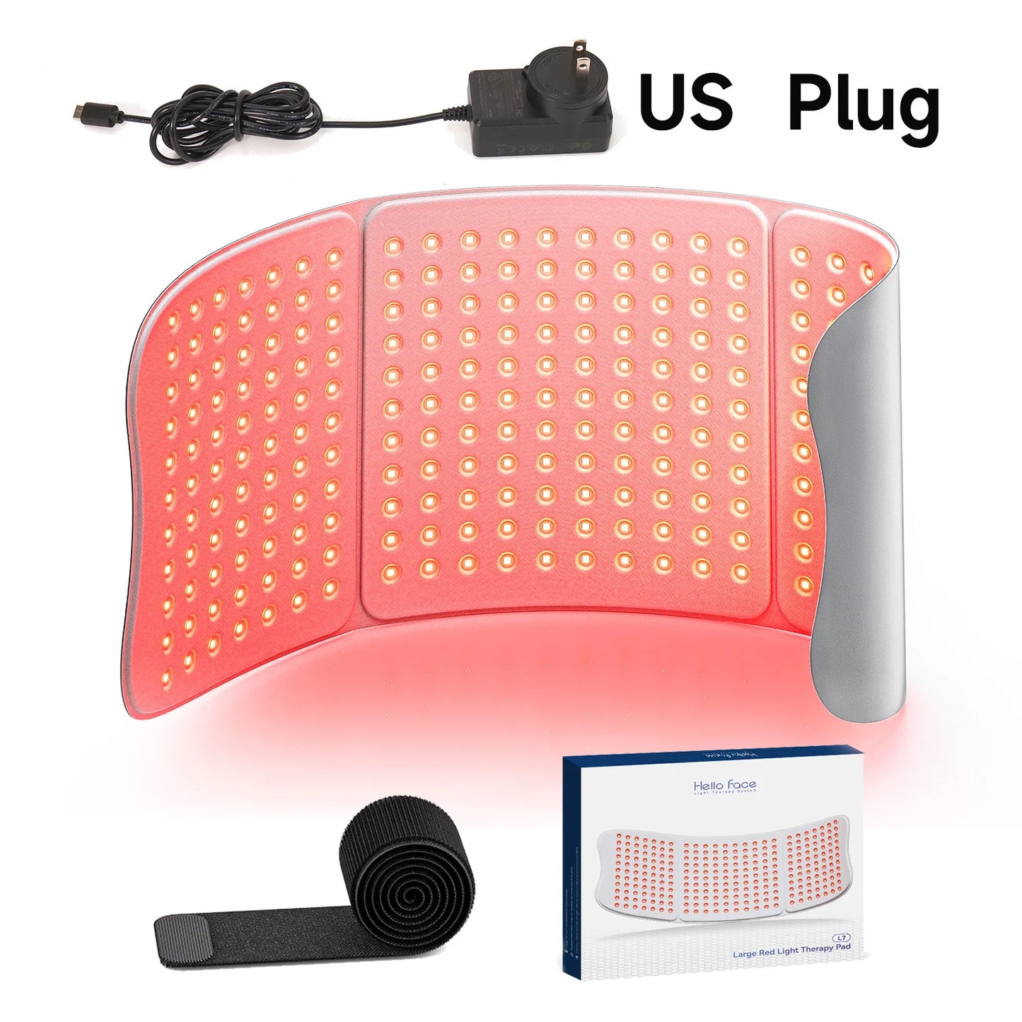 Hello Face Body Light Therapy Mat With 660nm 850nm LEDs