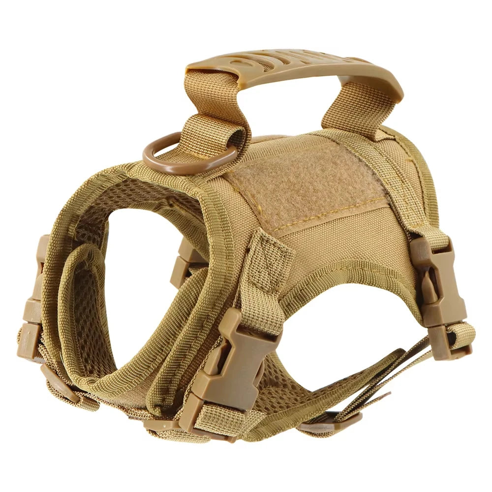 Petavel Tactical Cat Harness With Adjustable Padded Mesh Vest