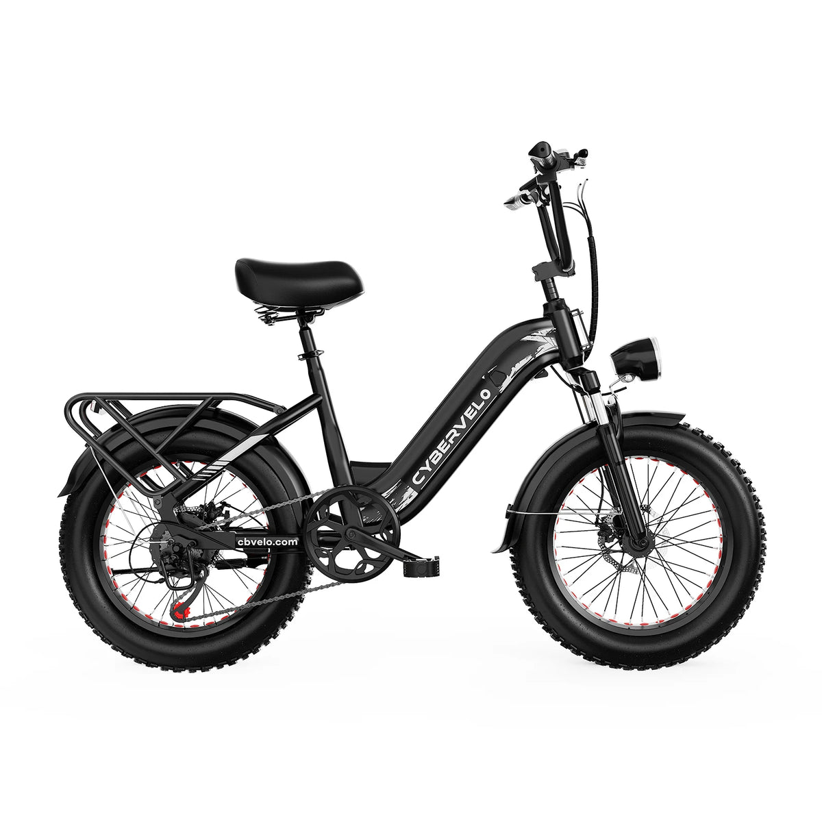 Cybervelo 1500W 20Ah Long Range Step Thru Electric Bike