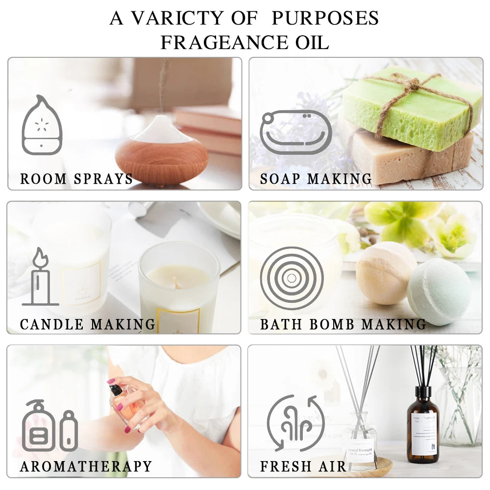 Mayjam Premium Pure Essential Oils Assortment For Aromatherapy