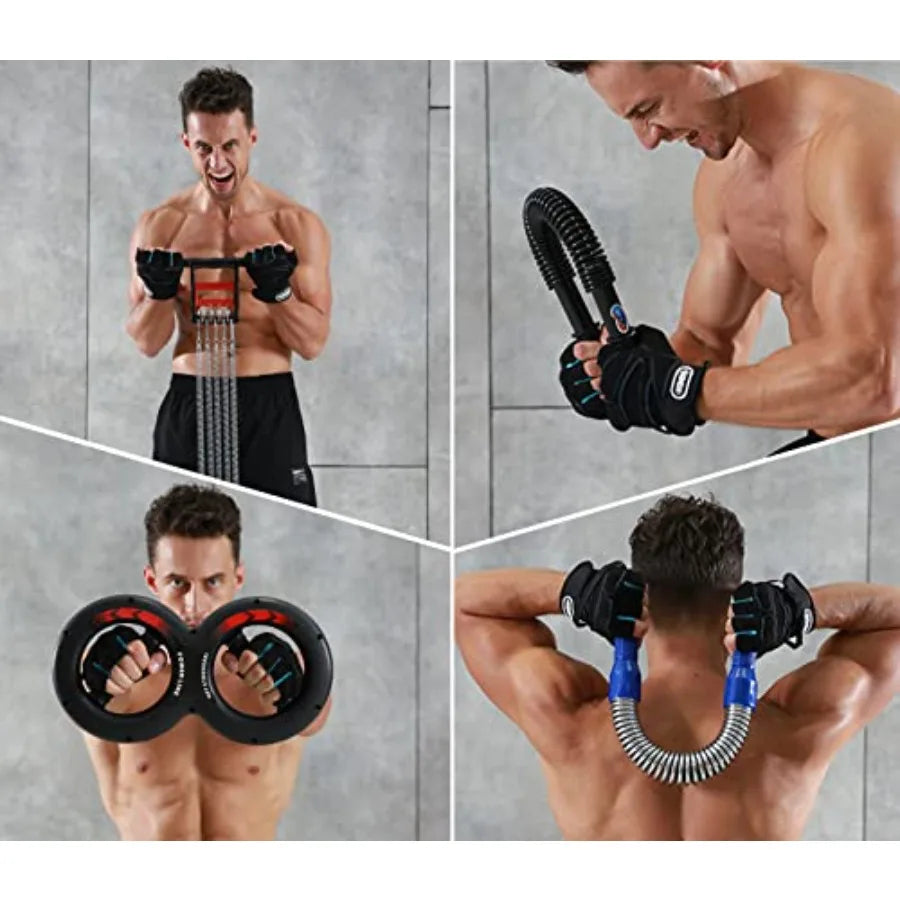 Mens Gym Workout Gloves With Wrist Support For Lifting Training