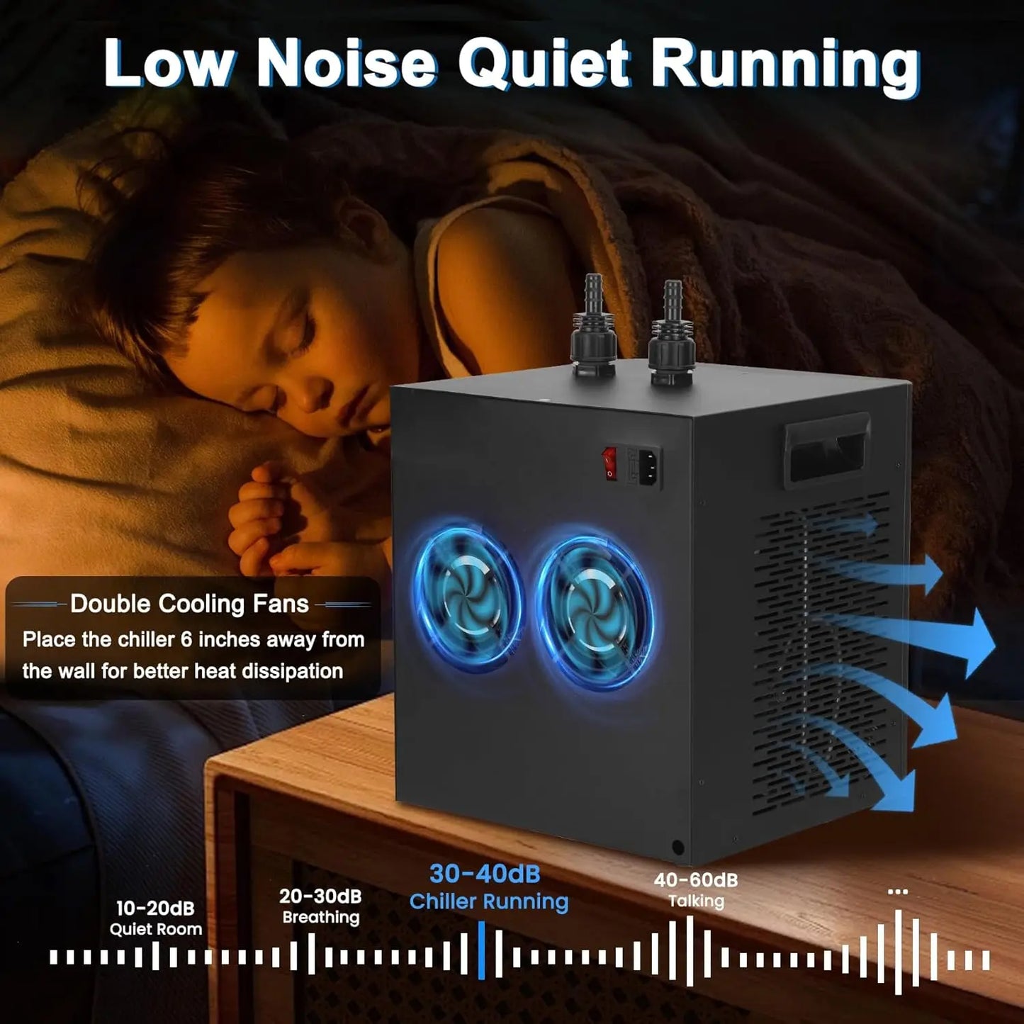 Aquarium Chiller One Third HP Water Cooling System With LED Display
