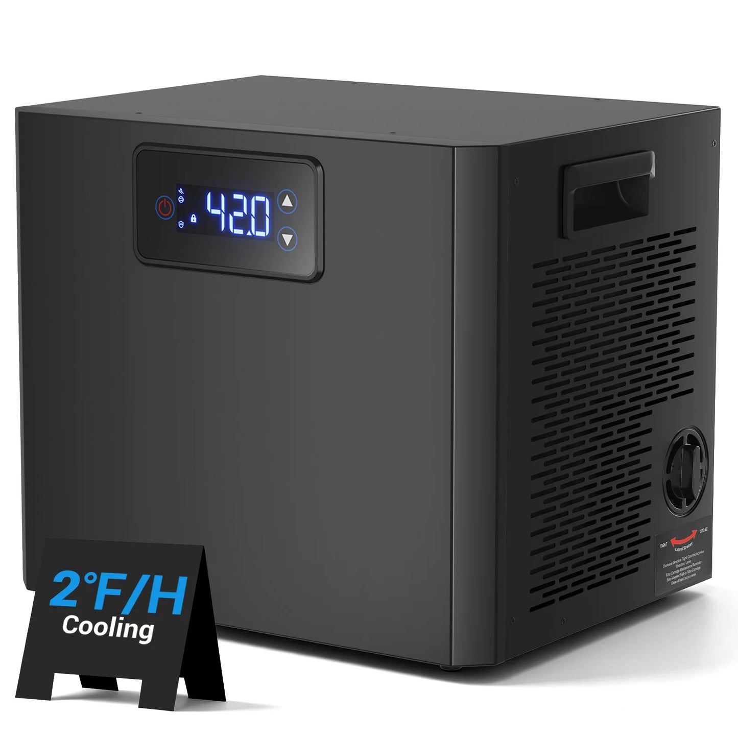 Ice Bath Chiller for Cold Plunge Tubs 1/3 HP Filter
