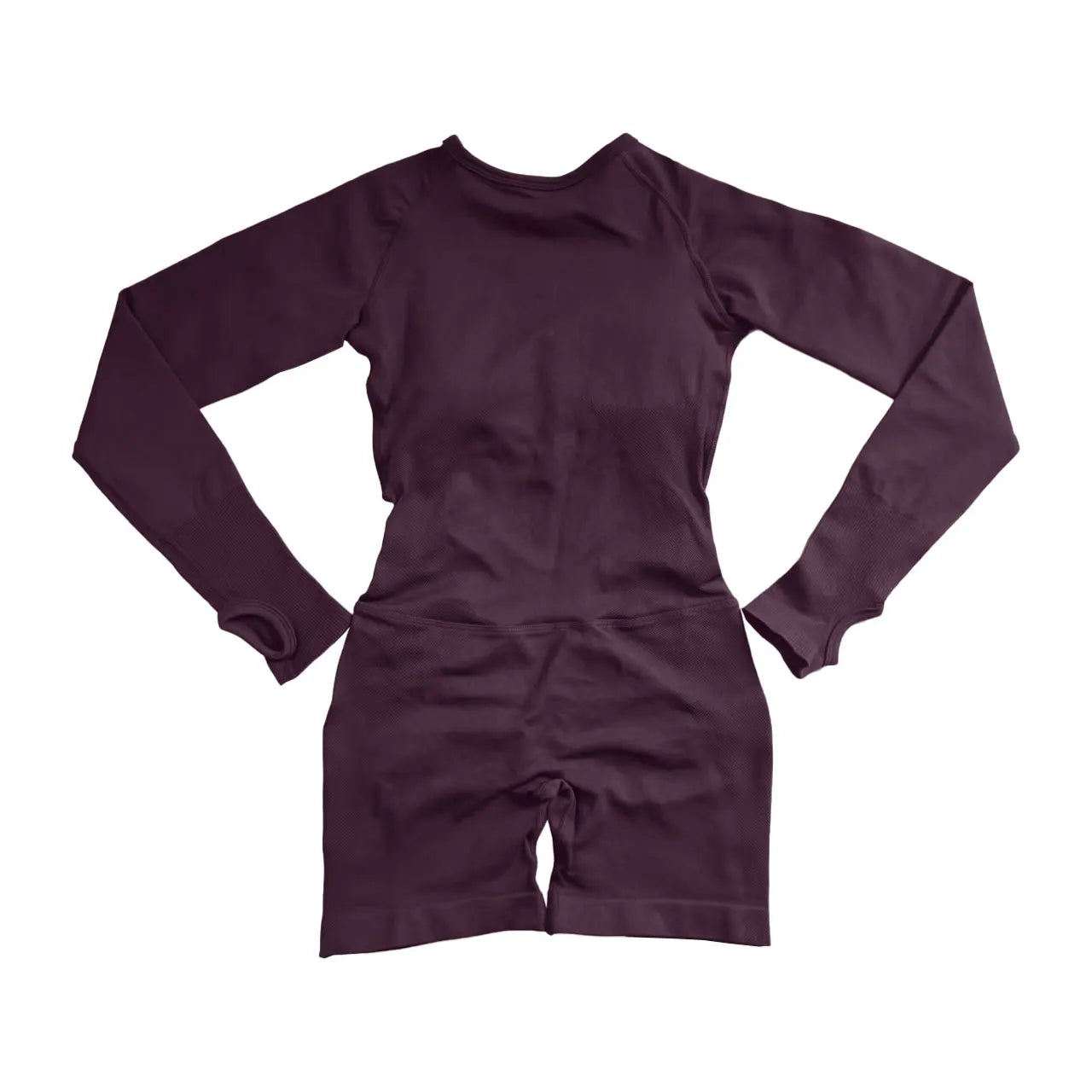 HerGymClothing Women Seamless Long Sleeve Yoga Jumpsuit Backless