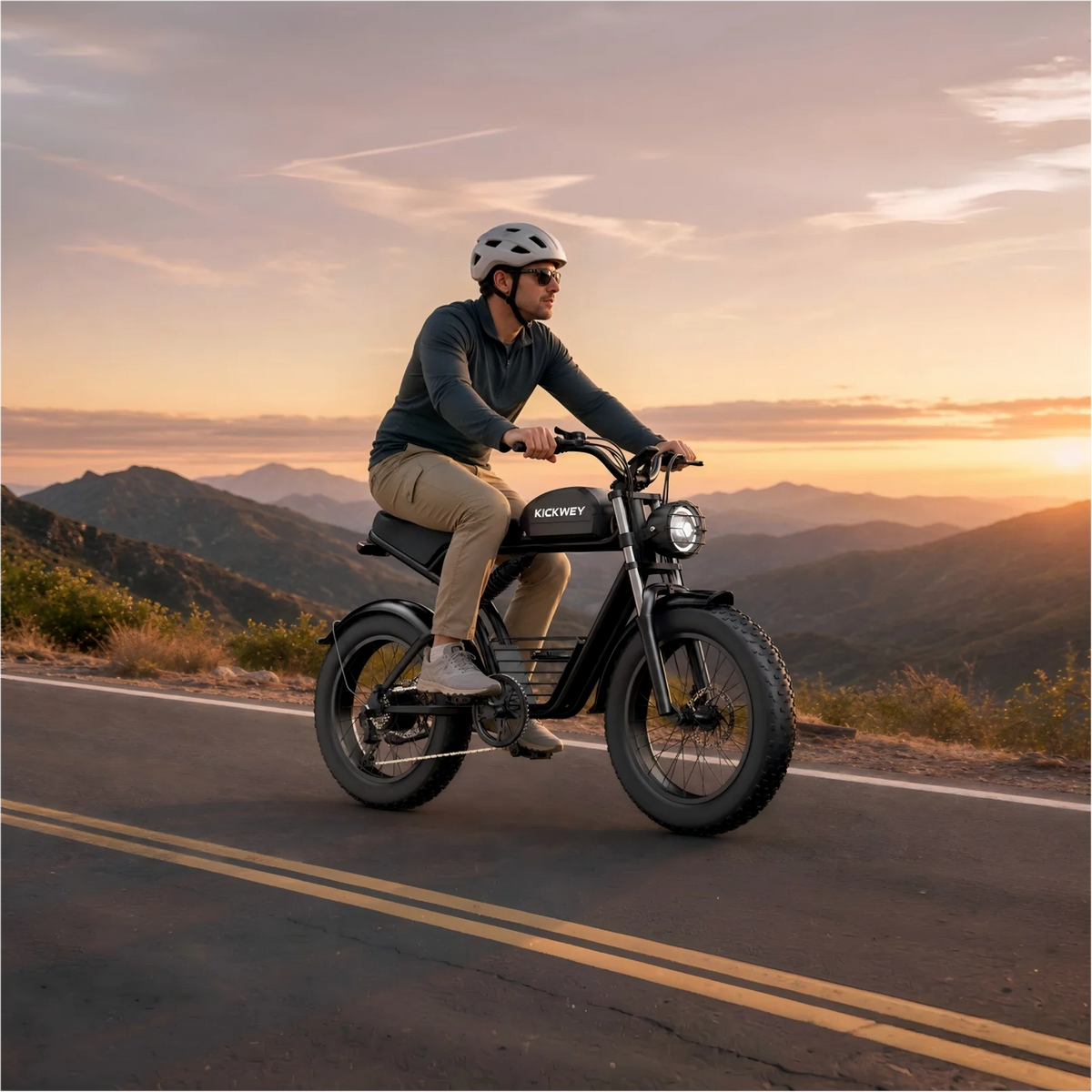 Kickwey K7 3000W Full Suspension Off Road Electric Bike