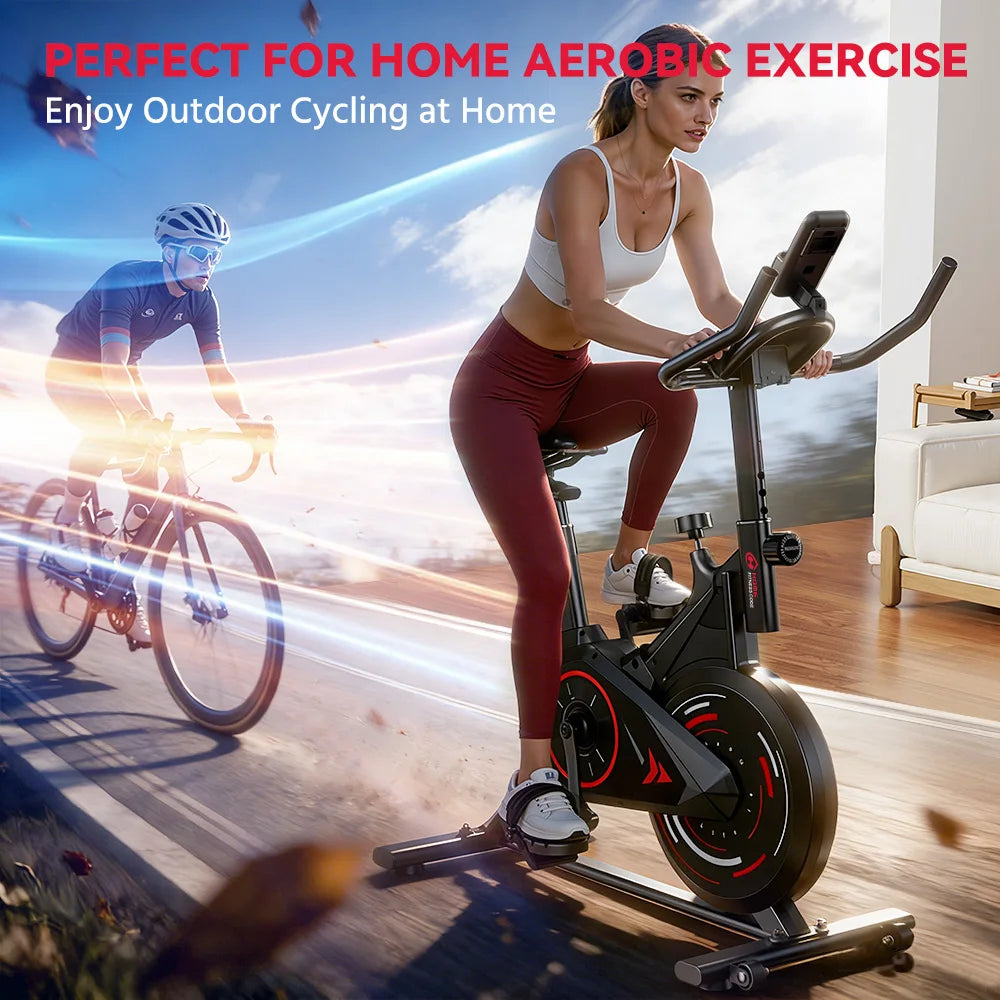 Botifly Exercise Bike Resistance Stationary Bicycle 6Kg Flywheel