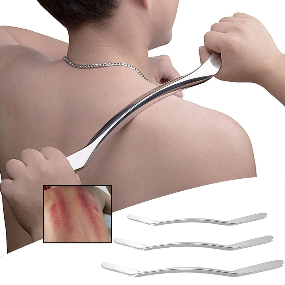 Gua Sha Scraping Massage Tool 304 Stainless Steel Fascia Knife