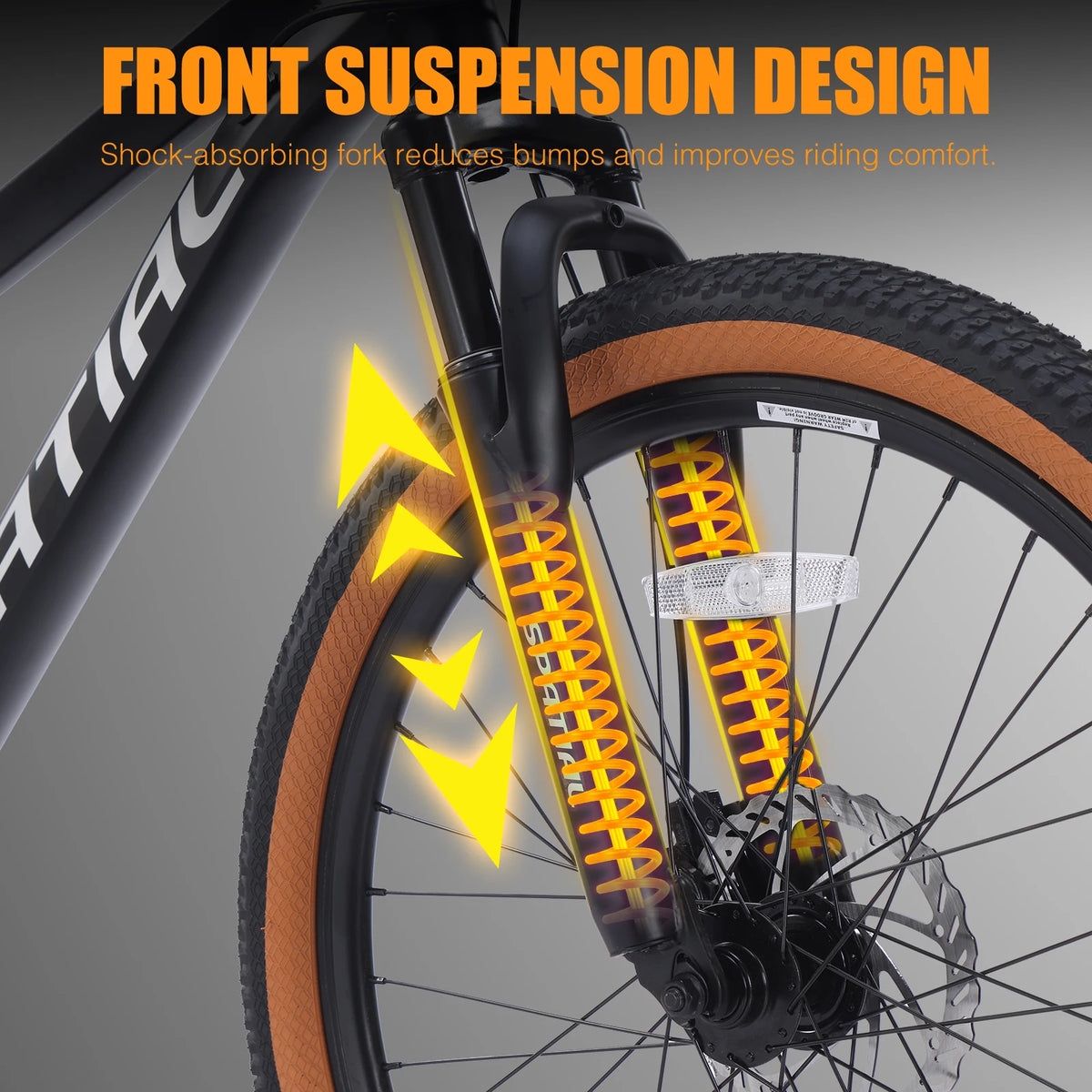 Spatial MT24FS 21 Speed Aluminum Hardtail Mountain Bike