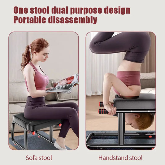KBQ Inverted Stool Yoga Chair For Balance Training Multi Functional