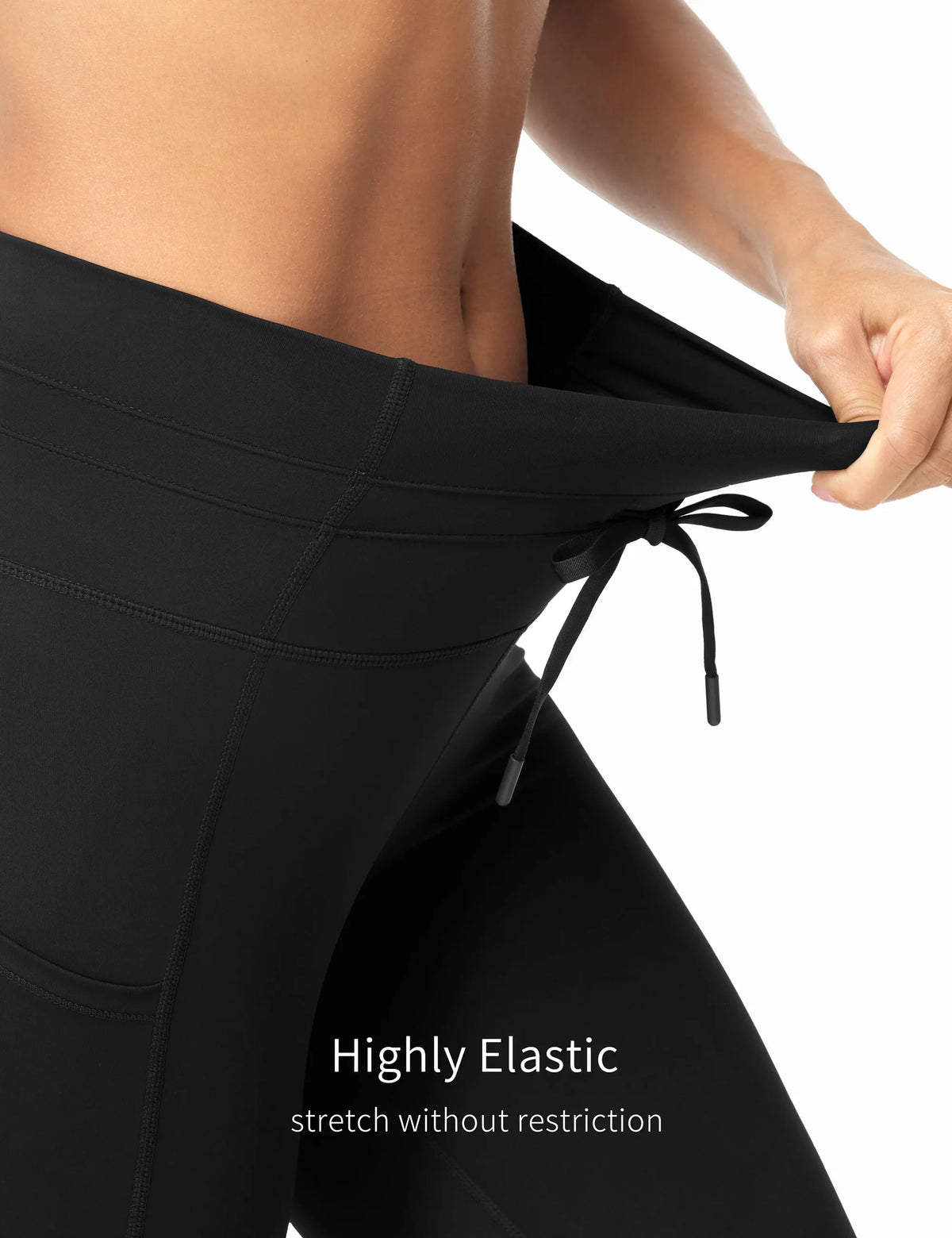 The Gym People Women High Waist Flare Leggings With Pockets
