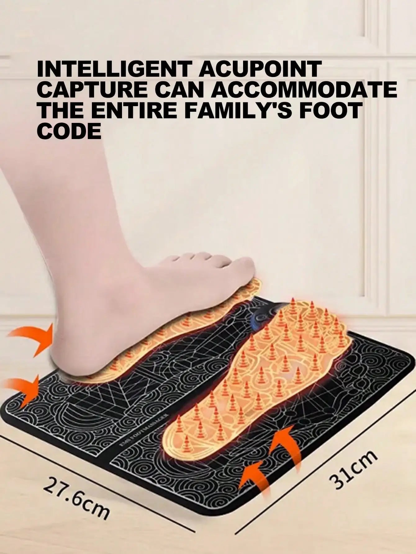 EMS Massager Kit For Whole Body With Foot Pad And Patch