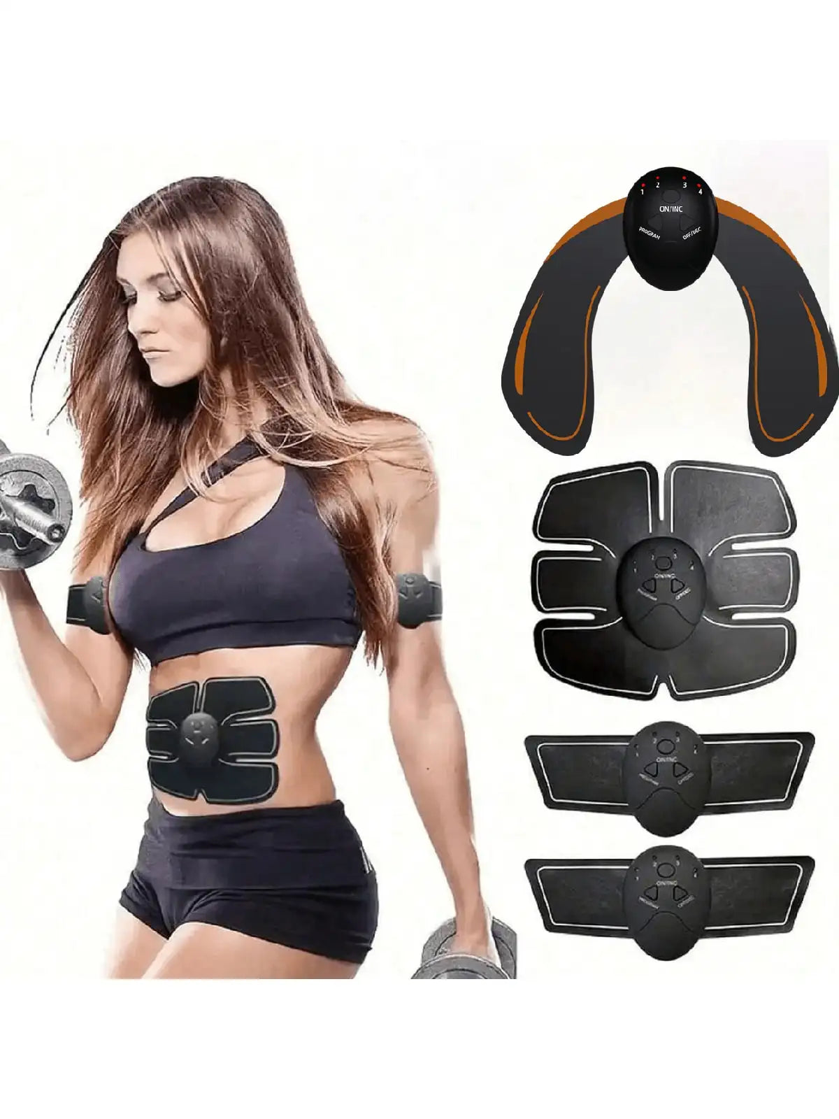 Hip Muscle Stimulator Massager Trainer for Fitness and Weightlifting