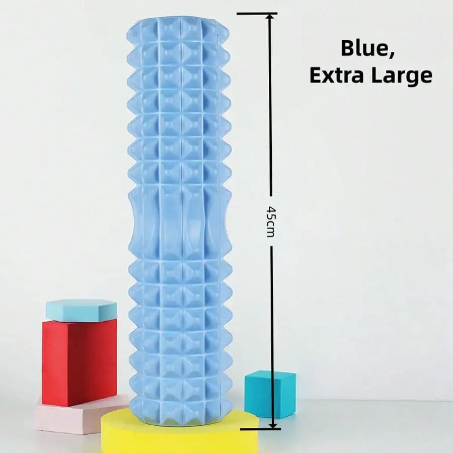Foam Yoga Massage Roller Textured For Muscle Relaxation And Flexibility