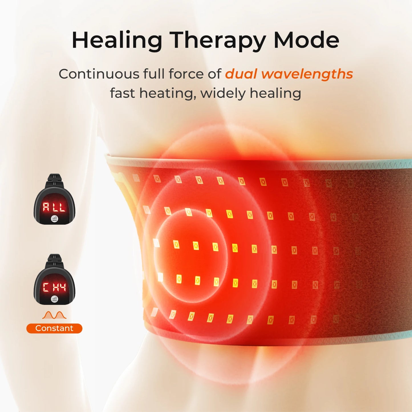 XceeFit Red Light Therapy Belt for Pain Relief and Recovery