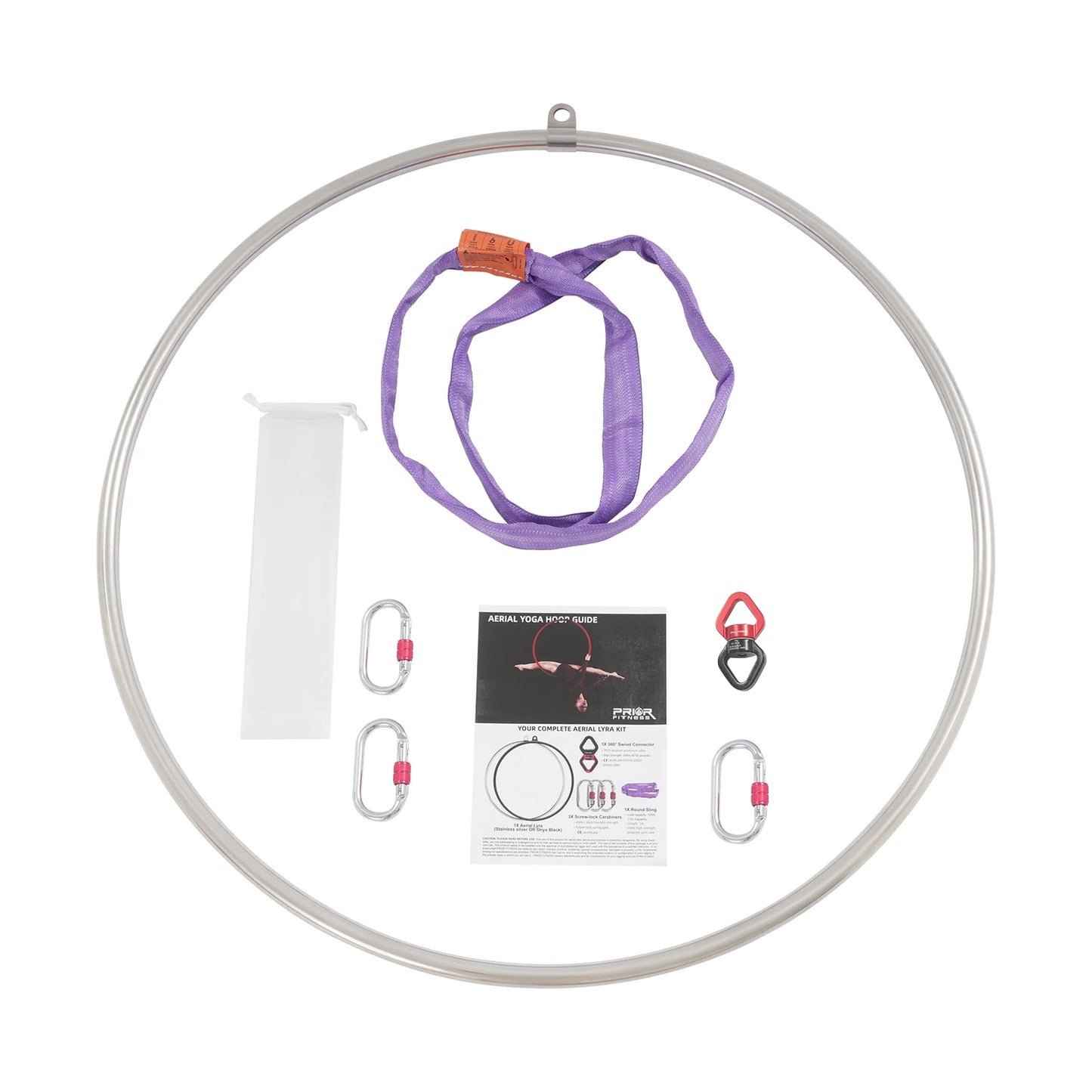Aerial Hoop Kit Ring Strap Accessories For Aerial Dance Gymnastics