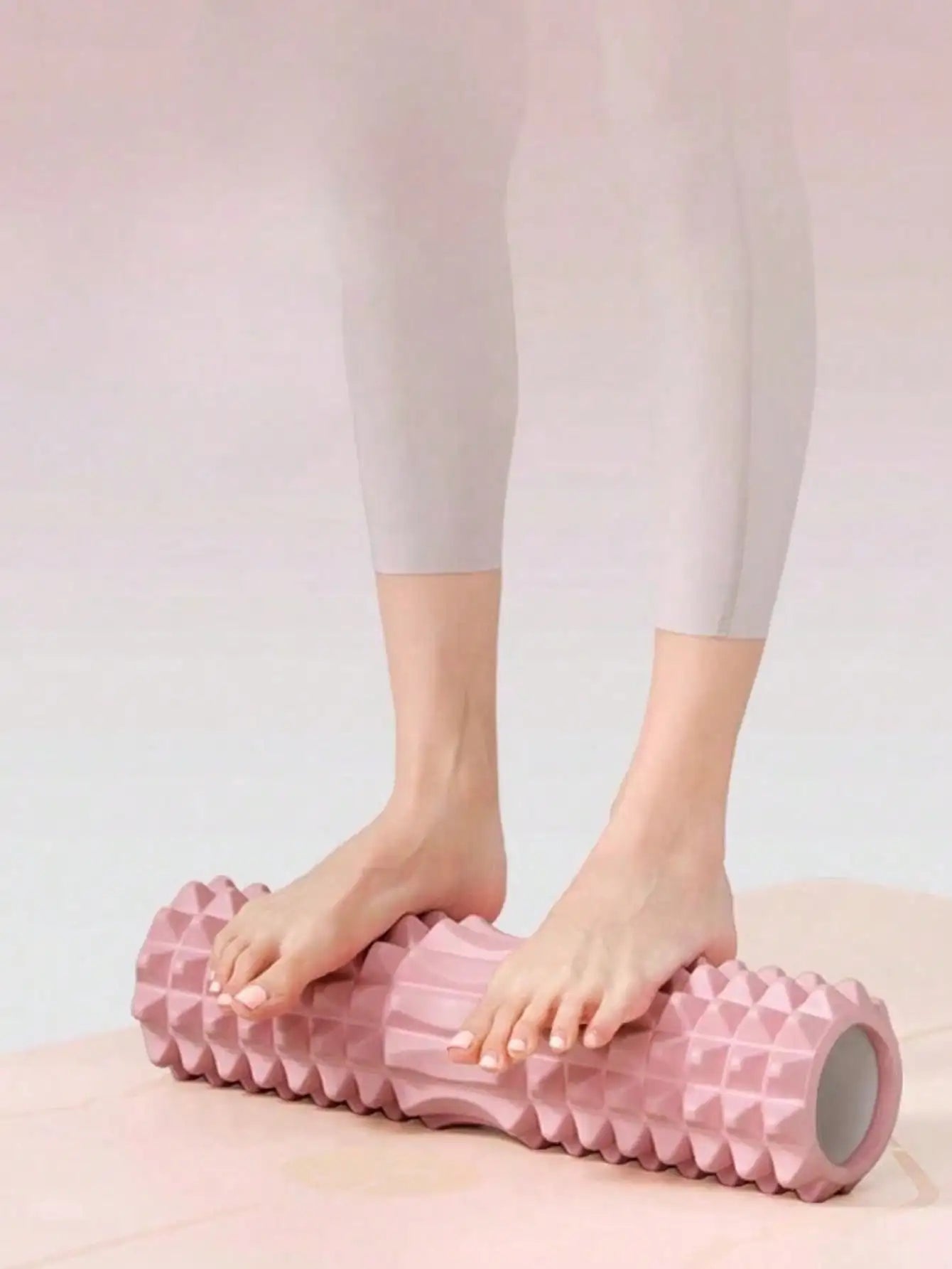 Foam Yoga Massage Roller Textured For Muscle Relaxation And Flexibility
