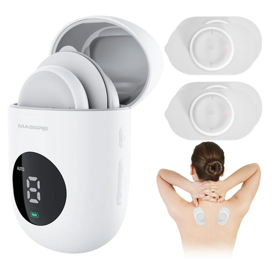 Masgre Wireless TENS EMS Unit With Pads For Lower Back