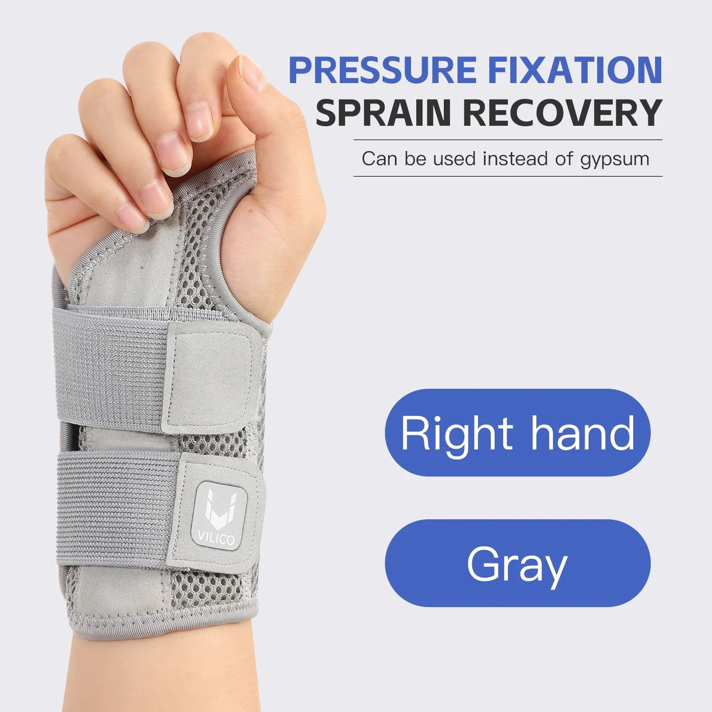 Wrist Support Brace With Splints For Carpal Tunnel Pain Relief