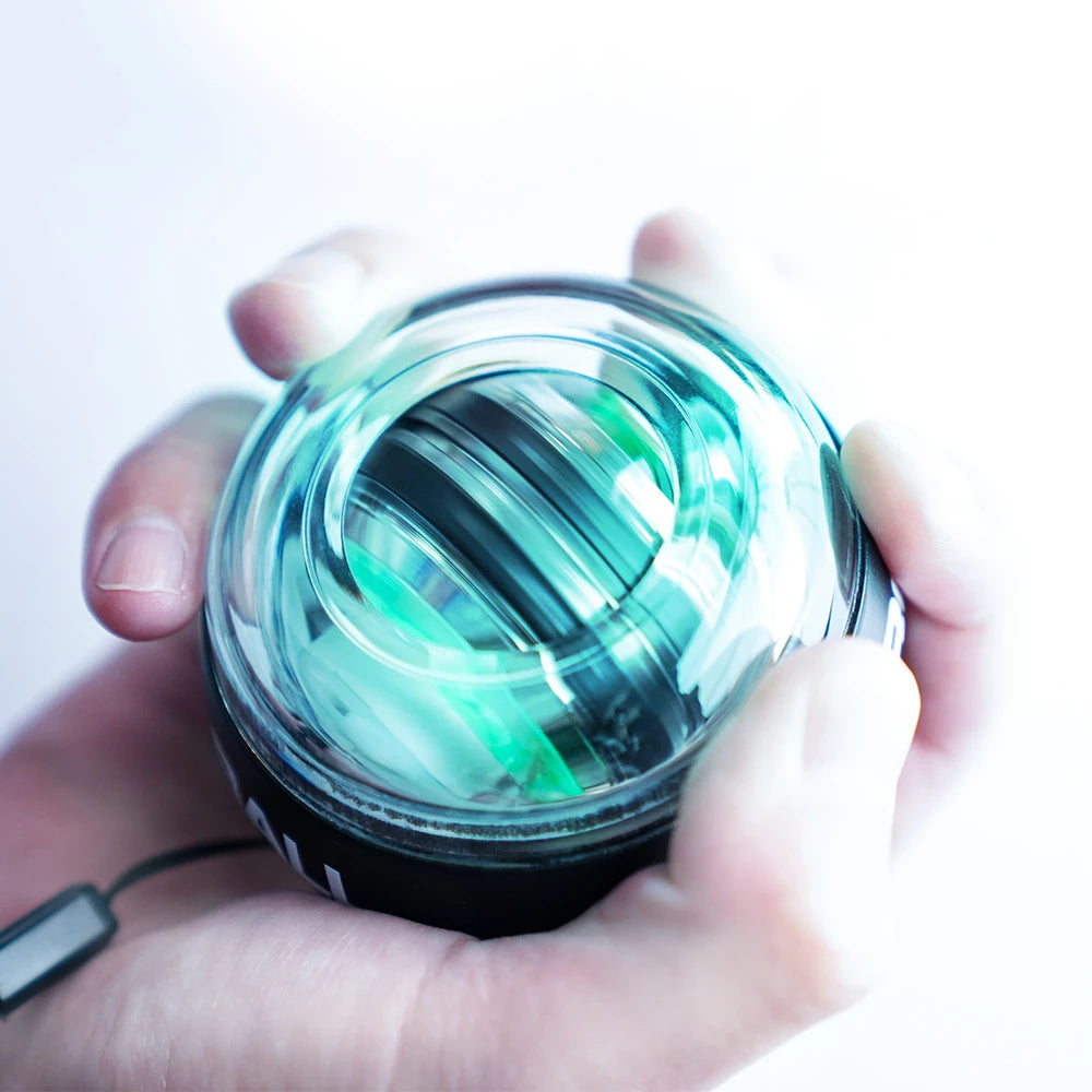 LED Wrist Trainer Ball SelfStarting Gyro for Arm and Hand