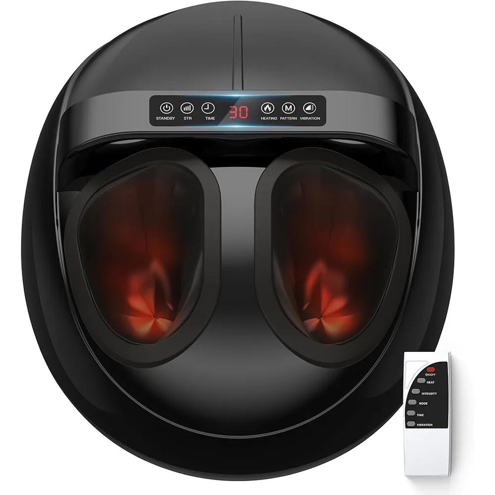 HTM Shiatsu Foot Massager With Deep Kneading Heat Air Pressure