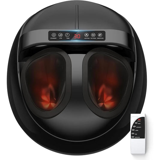 HTM Shiatsu Foot Massager With Deep Kneading Heat Air Pressure