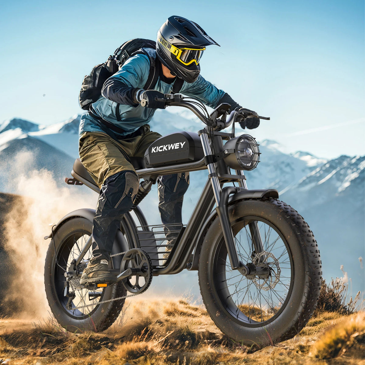 Kickwey K7 3000W Full Suspension Off Road Electric Bike
