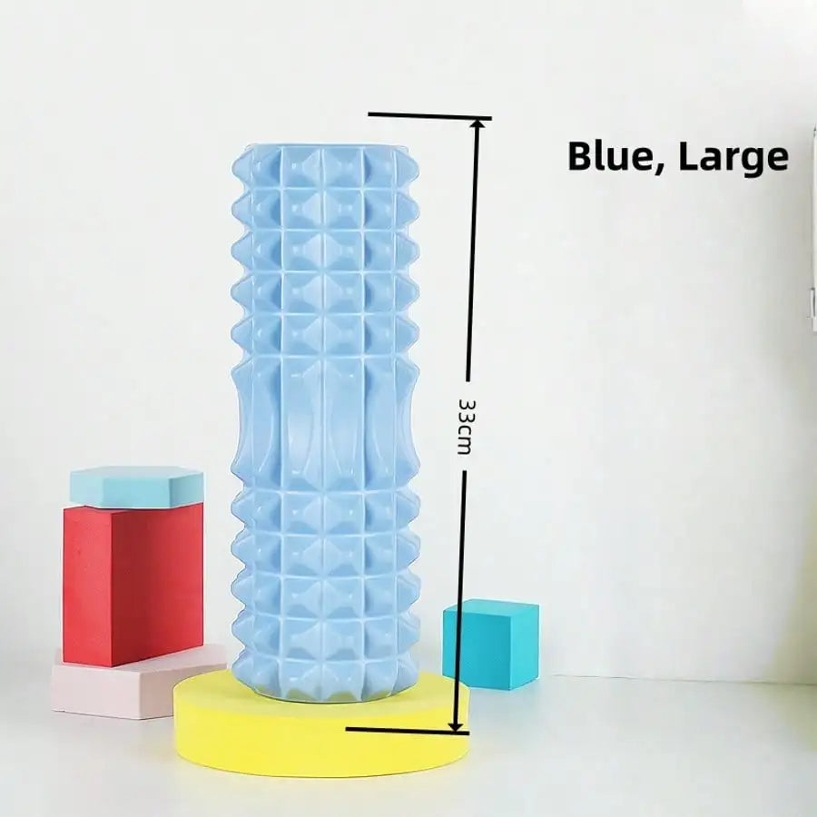 Foam Yoga Massage Roller Textured For Muscle Relaxation And Flexibility