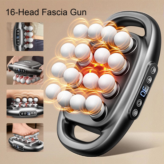 Foreverlily Fascia Massage Gun With 9 Modes For Full Body