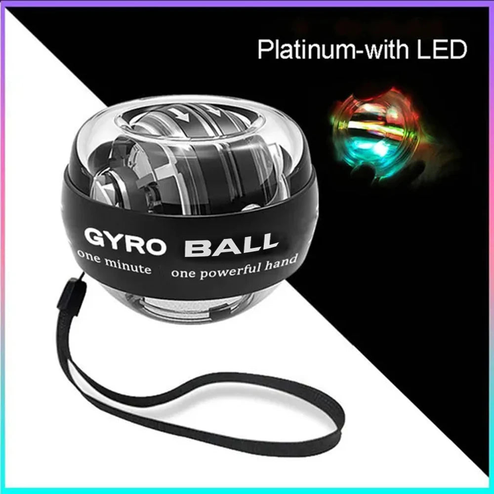 LED Wrist Power Trainer Gyro Ball For Wrist And Arm