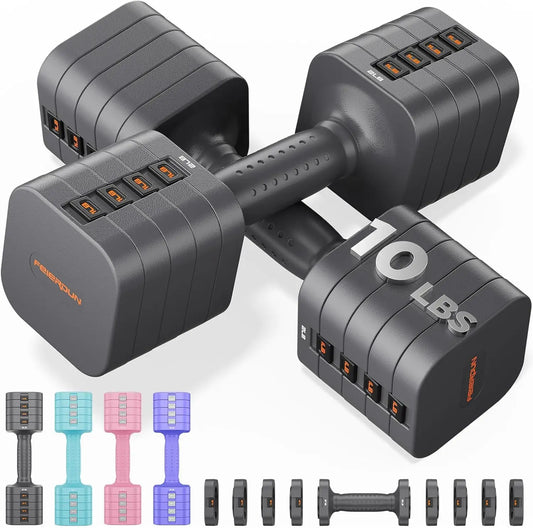 Feierdun Adjustable Dumbbell Set For Home Strength Training