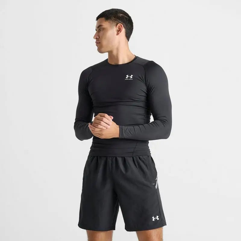 Under Armour HeatGear Long Sleeve Running T Shirt For Men