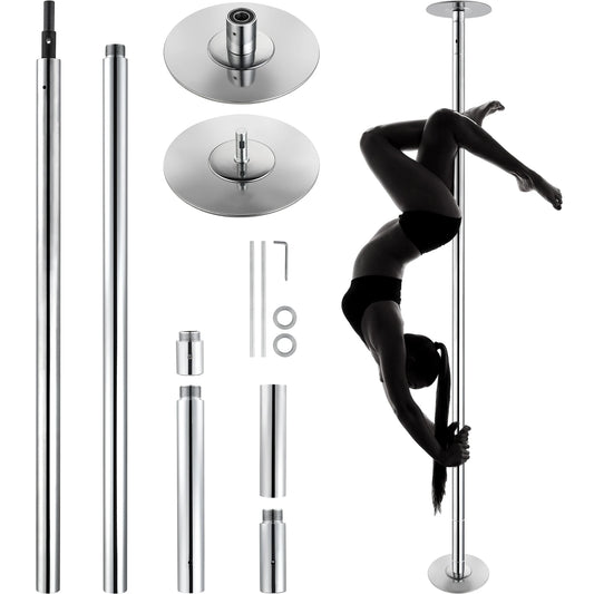 SucceBuy Professional Dancing Pole Kit Stainless Steel Heavy-Duty Removable