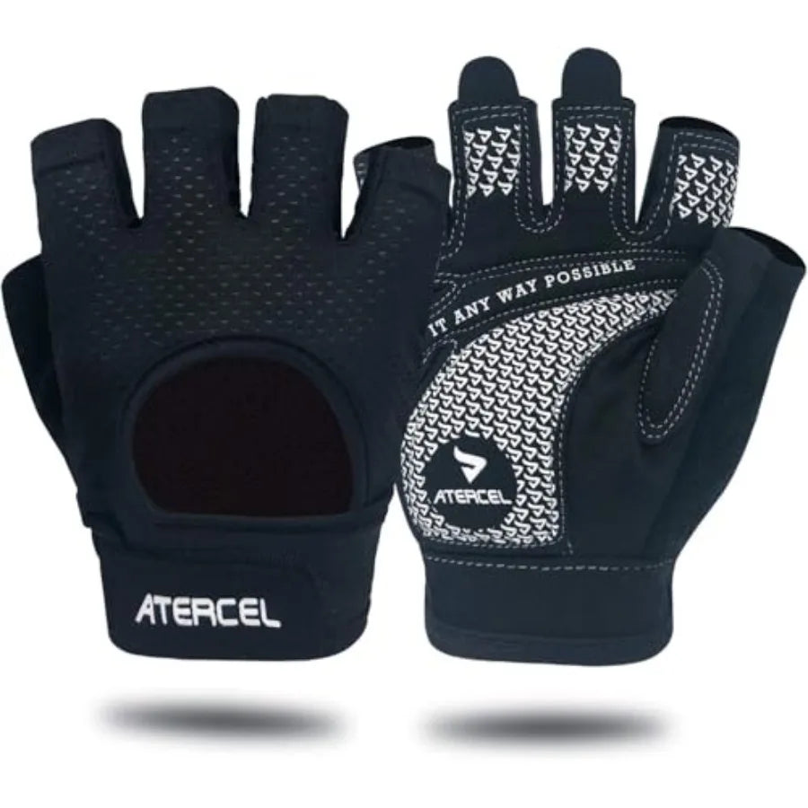 Men's Breathable Weight Lifting Gloves Full Palm Protection For Gym