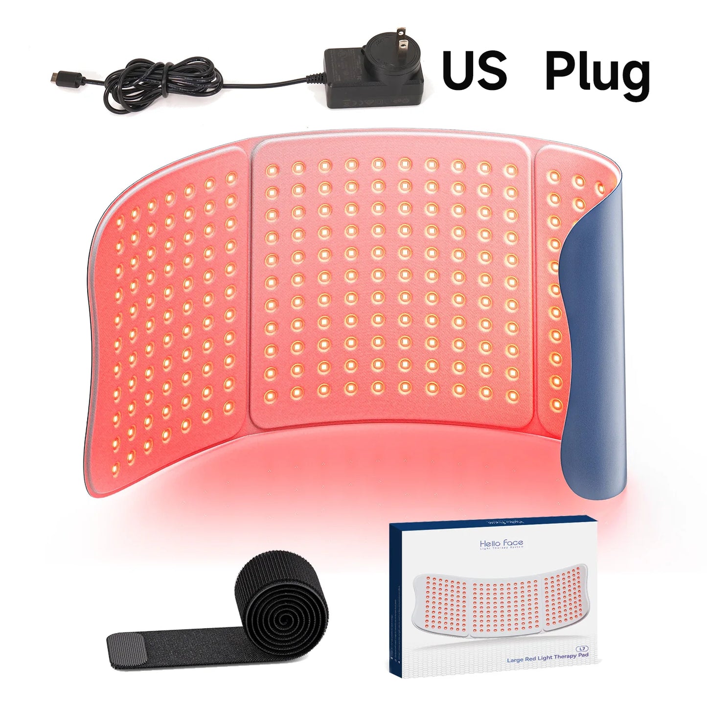 Hello Face Body Light Therapy Mat With 660nm 850nm LEDs