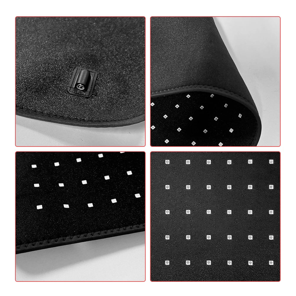Red Light Therapy Pad 660nm 850nm Infrared For Back Relief