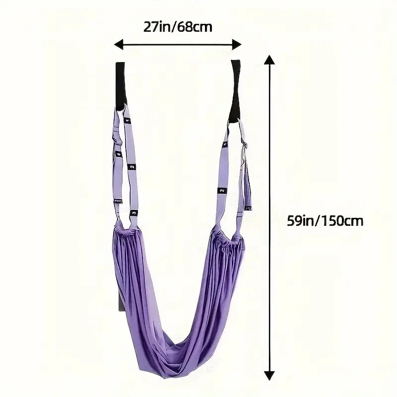 Advanced Aerial Yoga Rope Professional Home Gym Accessory Single Piece