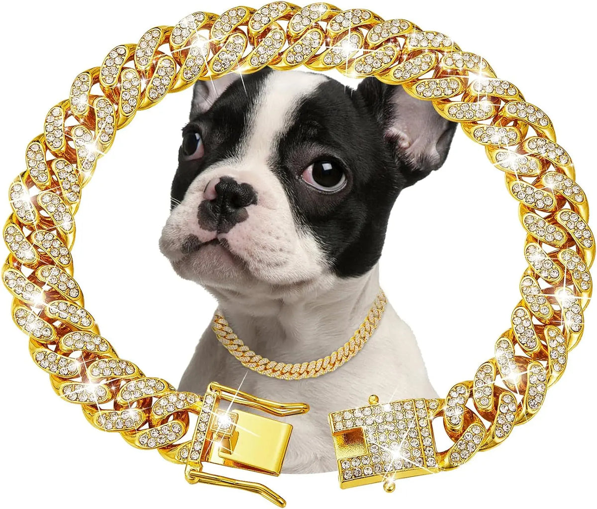 Premium Stainless Steel Chain Collar For Dogs And Cats