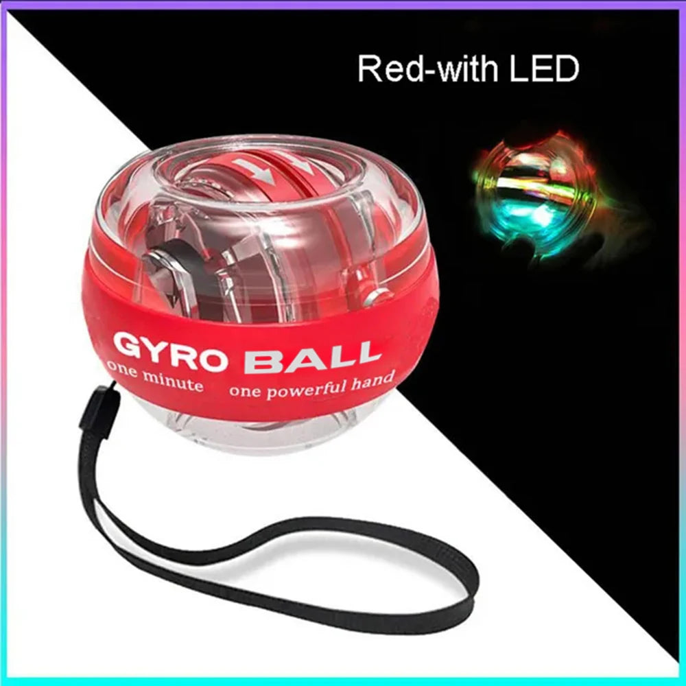 LED Wrist Trainer Ball SelfStarting Gyro for Arm and Hand