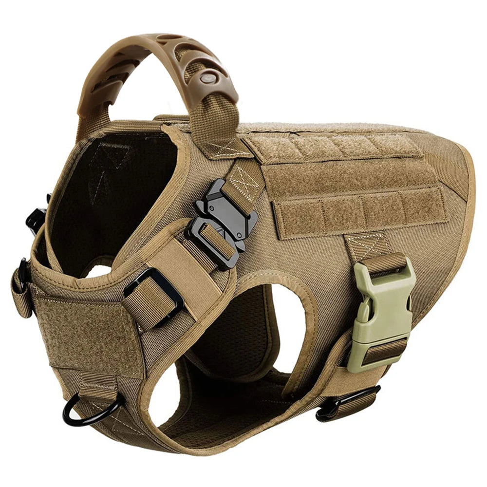 Petavel Padded Nylon Dog Harness And Leash Set For Pets