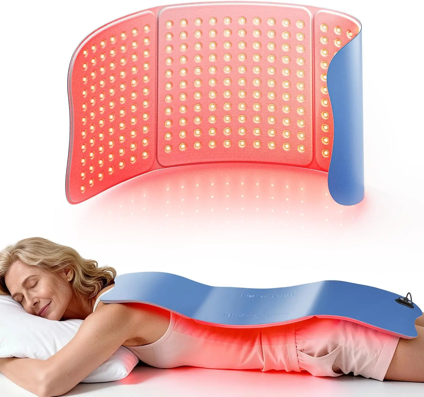 Hello Face Body Light Therapy Mat With 660nm 850nm LEDs