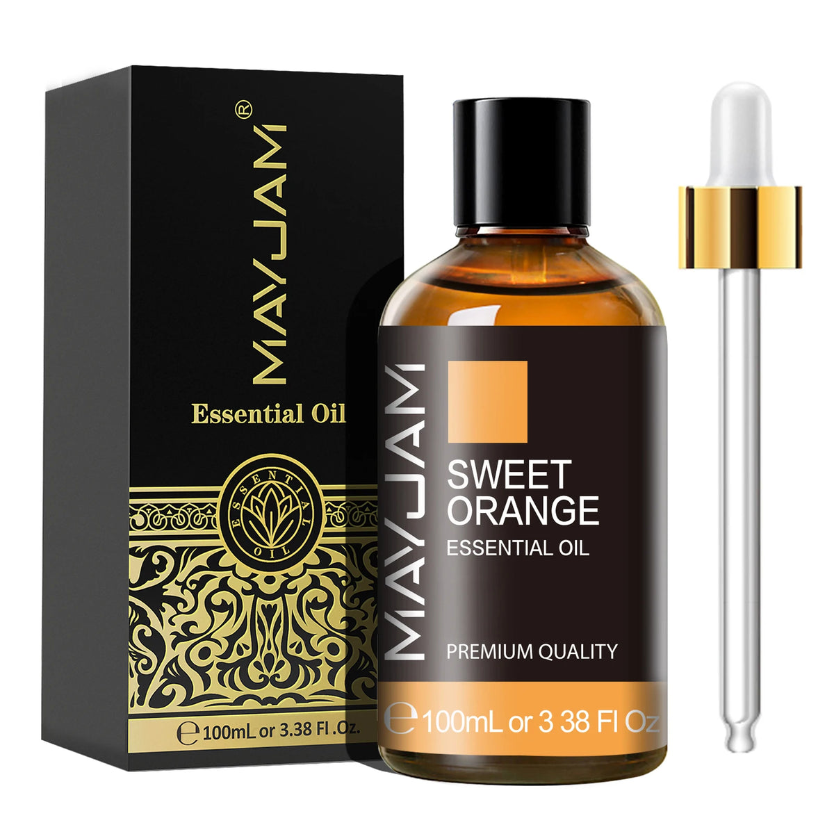 MAYJAM Pure Essential Oil Blend With Vanilla And Citrus Notes