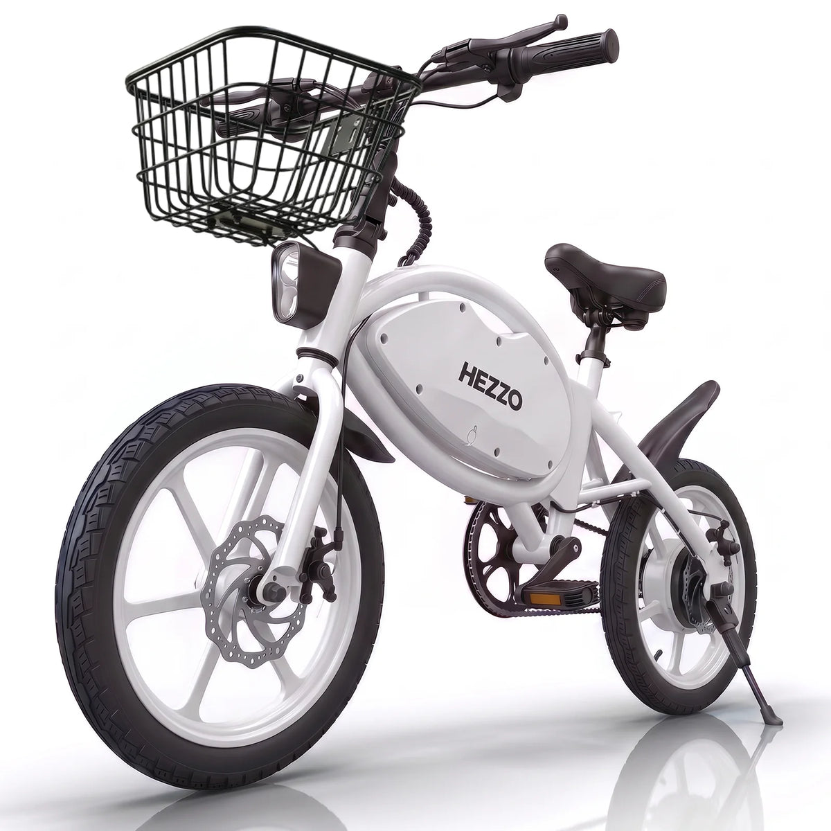 Hezzo T8 Pro Foldable Electric Bike With Dual Disc Brakes