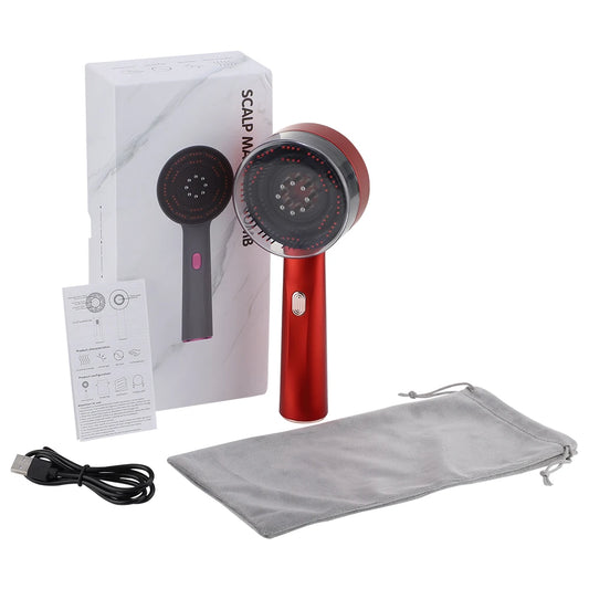 Pastsky Electric Red Light Hair Growth Scalp Massager