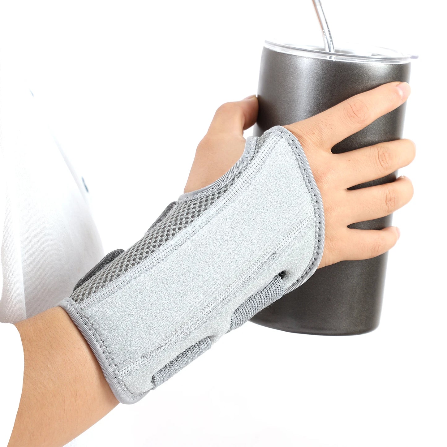 Wrist Support Brace With Splints For Carpal Tunnel Pain Relief