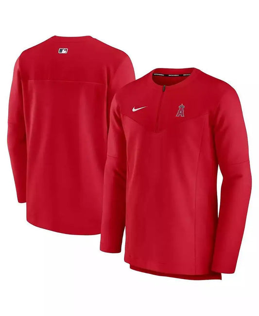 Nike Men's Los Angeles Angels Game Time Half Zip Top