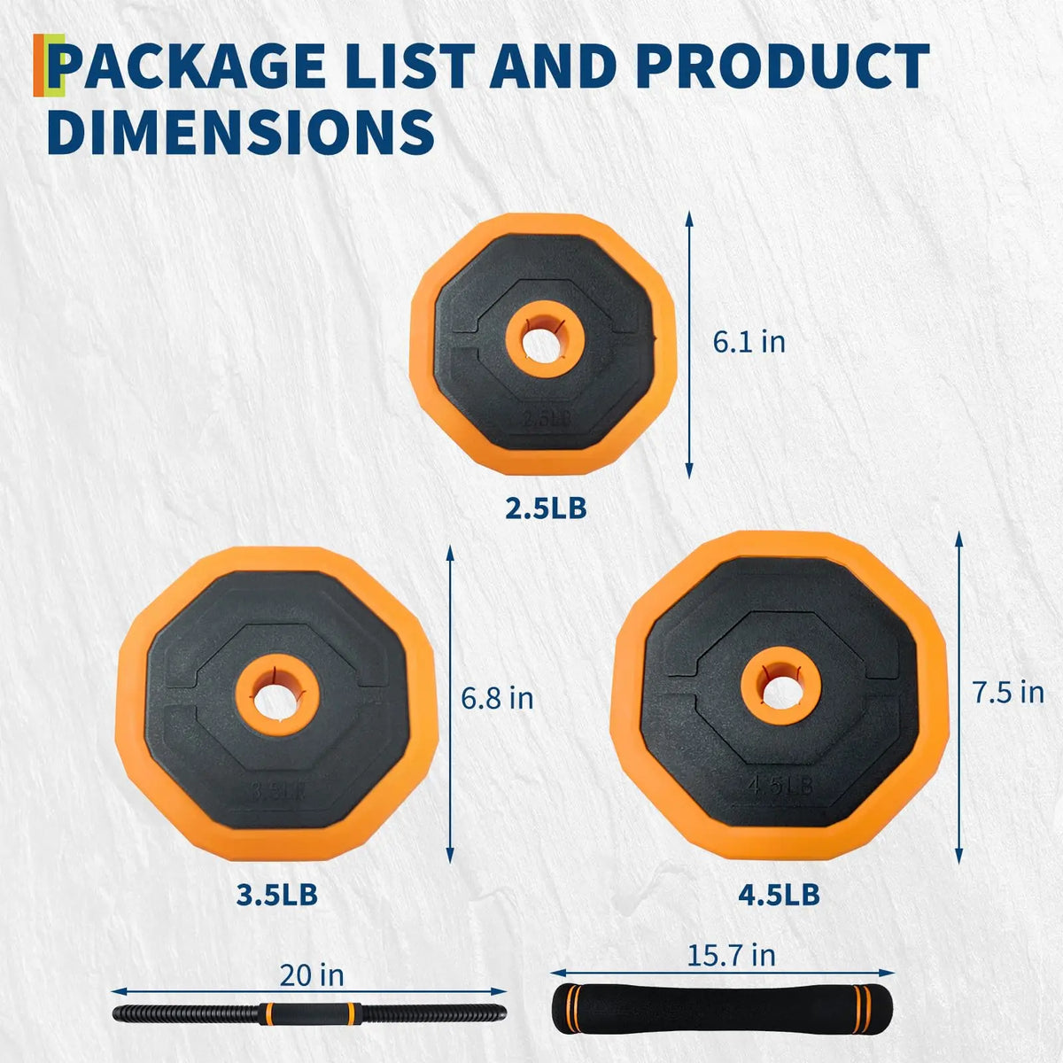 Adjustable Dumbbell Set With Connector For Home Gym Training