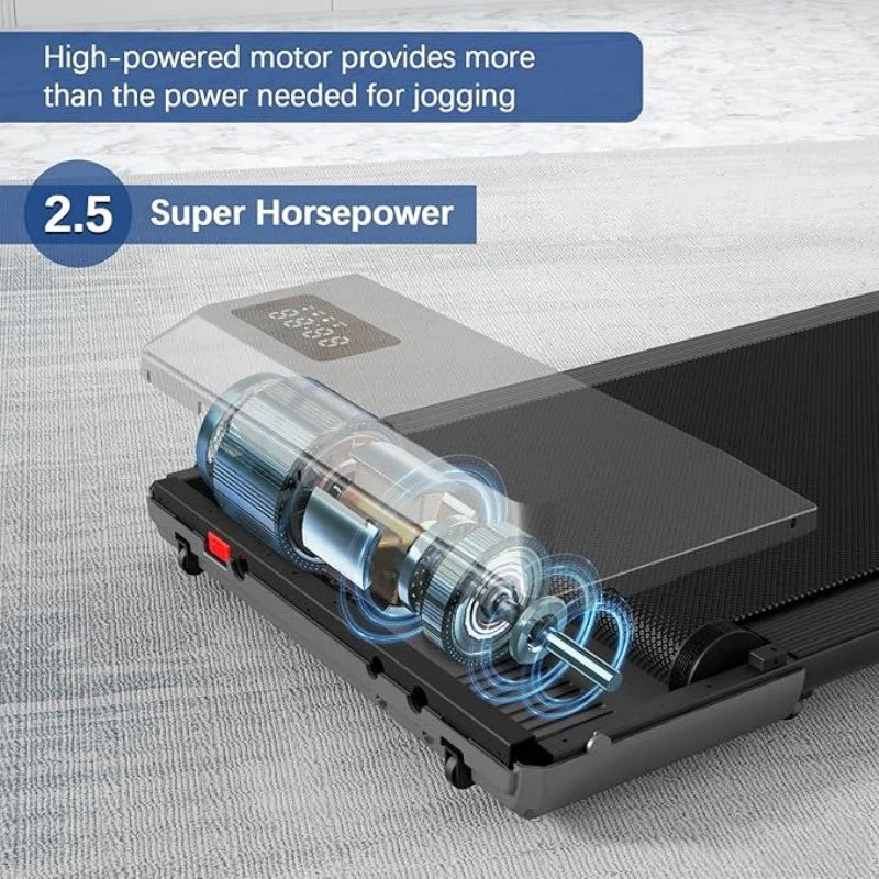 Superun 2in1 Treadmill 2.5HP For Home Use With LCD Display