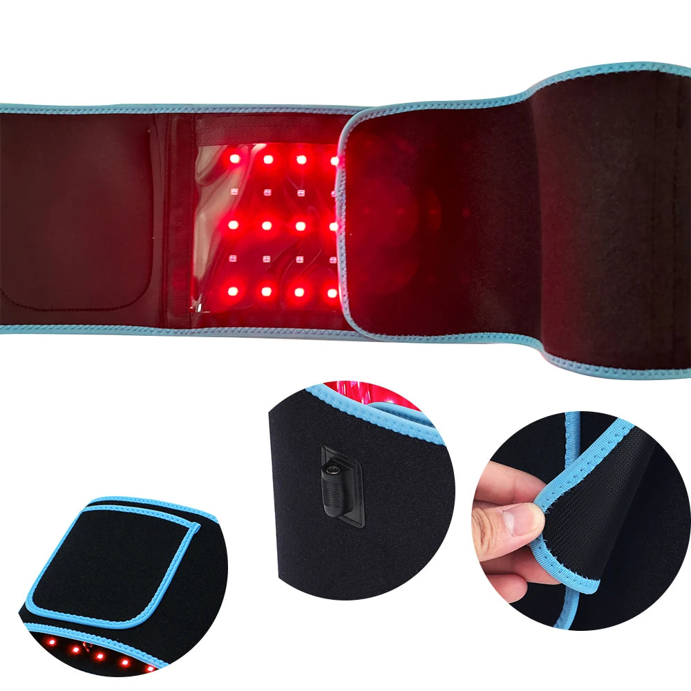 Red Light Therapy Belt 660nm 850nm Near Infrared Device