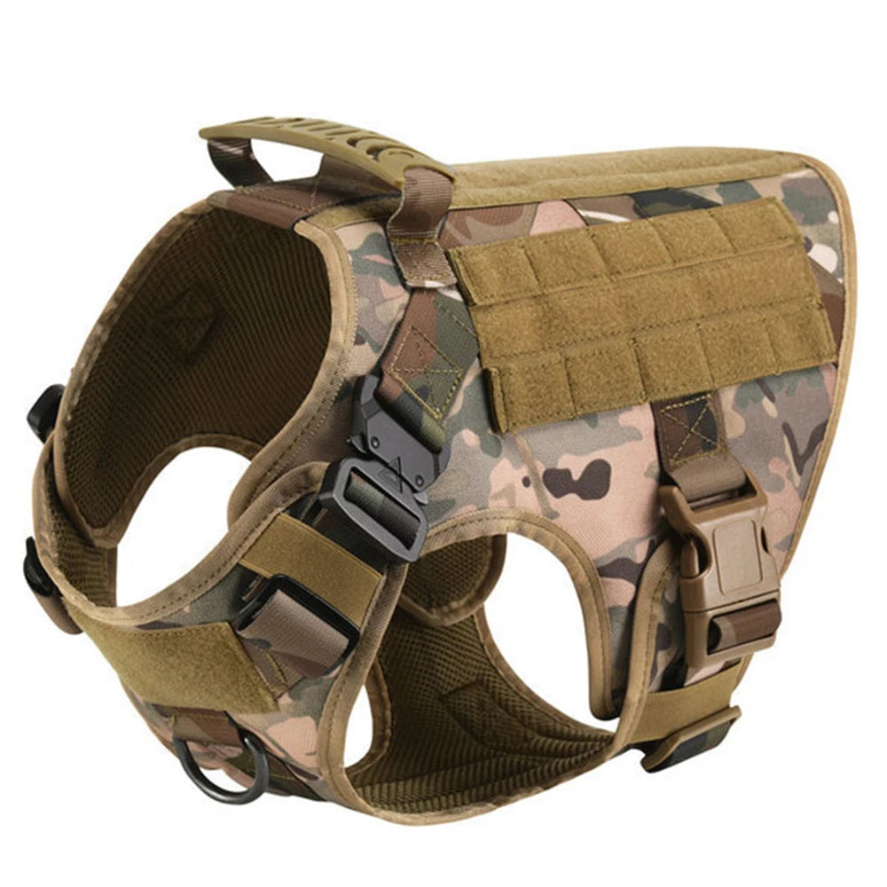 Petavel Padded Nylon Dog Harness And Leash Set For Pets